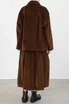 drays travail jacket cord tan