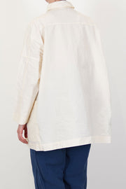 back view of casey casey february shirt natural