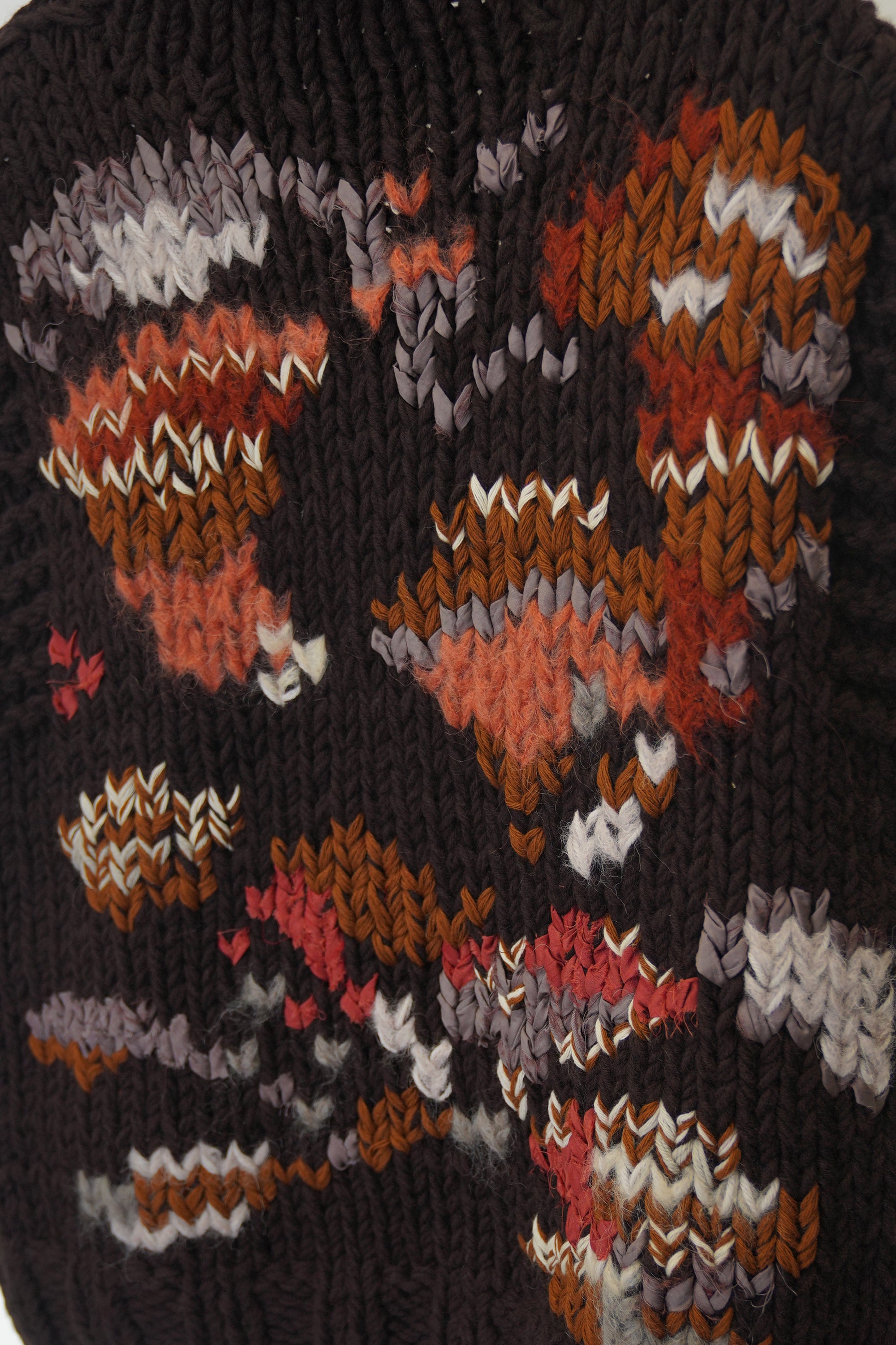 flora sleeveless knit ebony