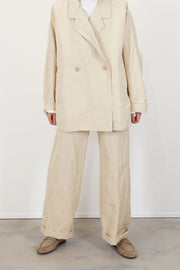 casey casey frances jacket rugger ivory everyday luxurious style