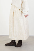 ghosty skirt jacquard natural