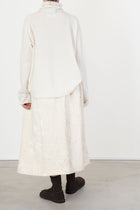 ghosty skirt jacquard natural