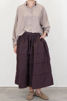 horizon skirt wine 26fj228