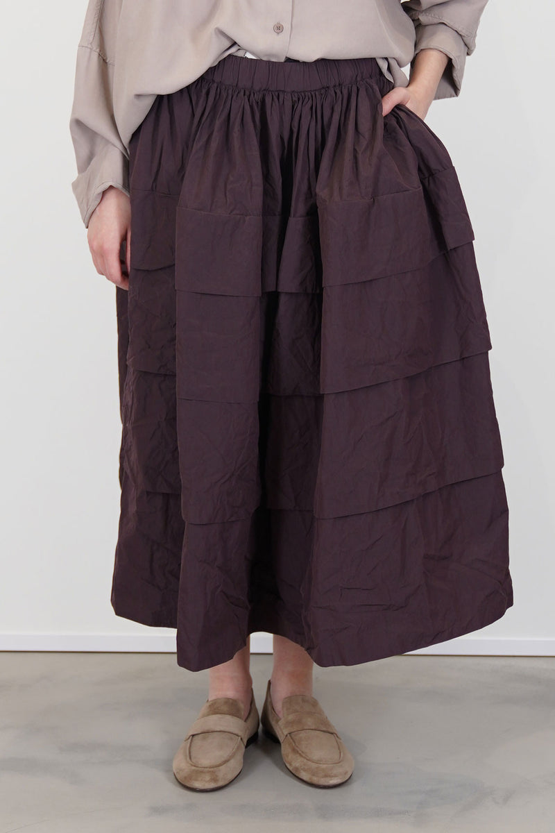 horizon skirt wine 26fj228