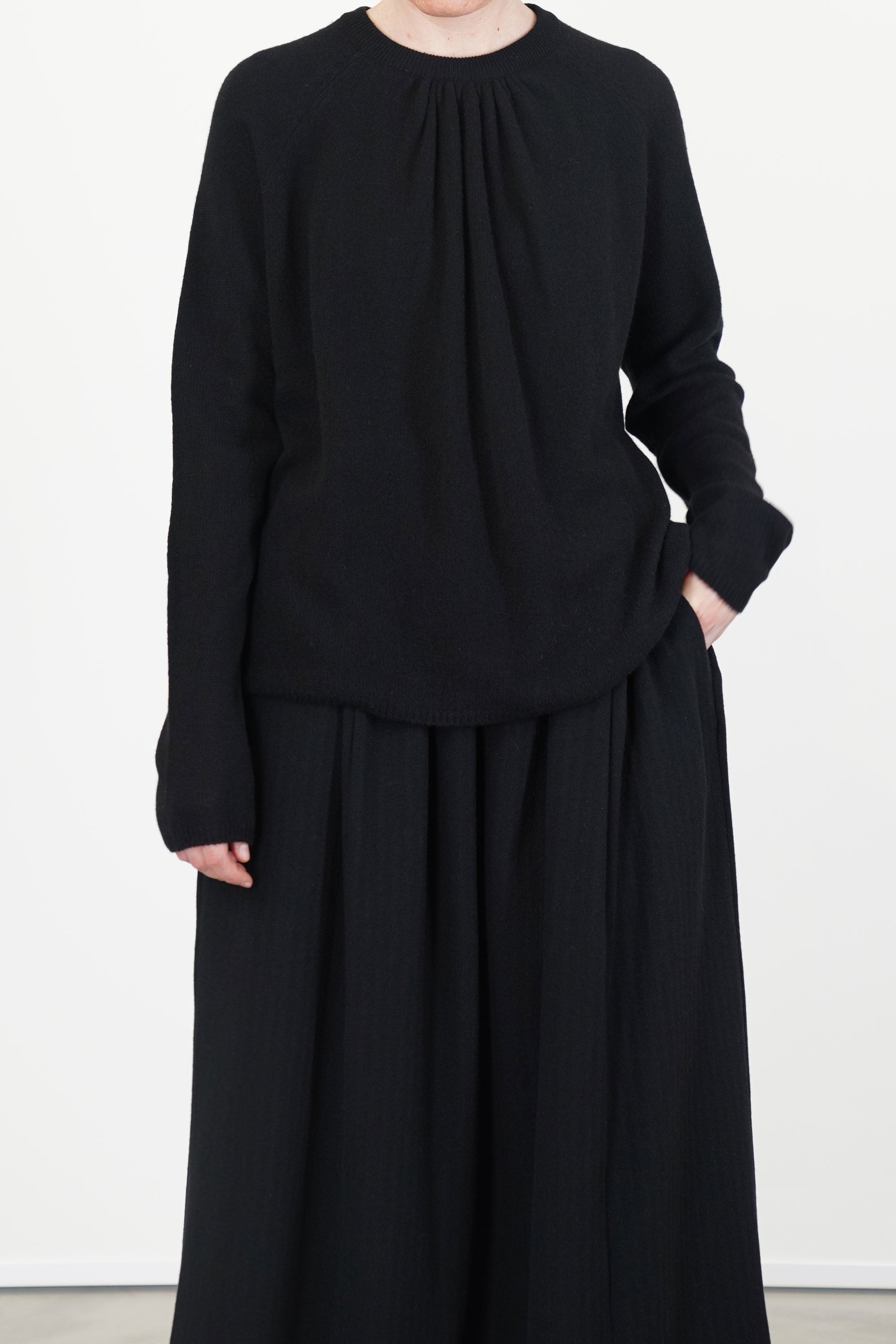 jennie jumper wool cashmere black