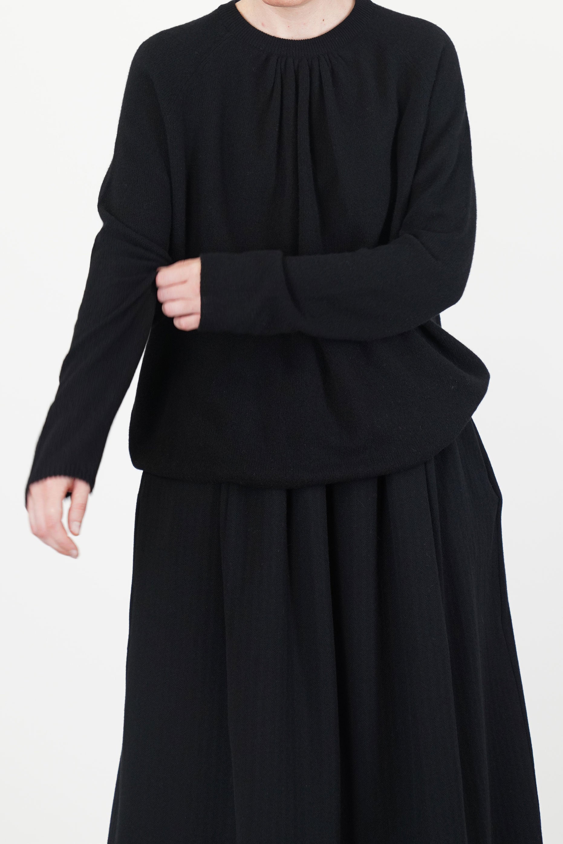jennie jumper wool cashmere black