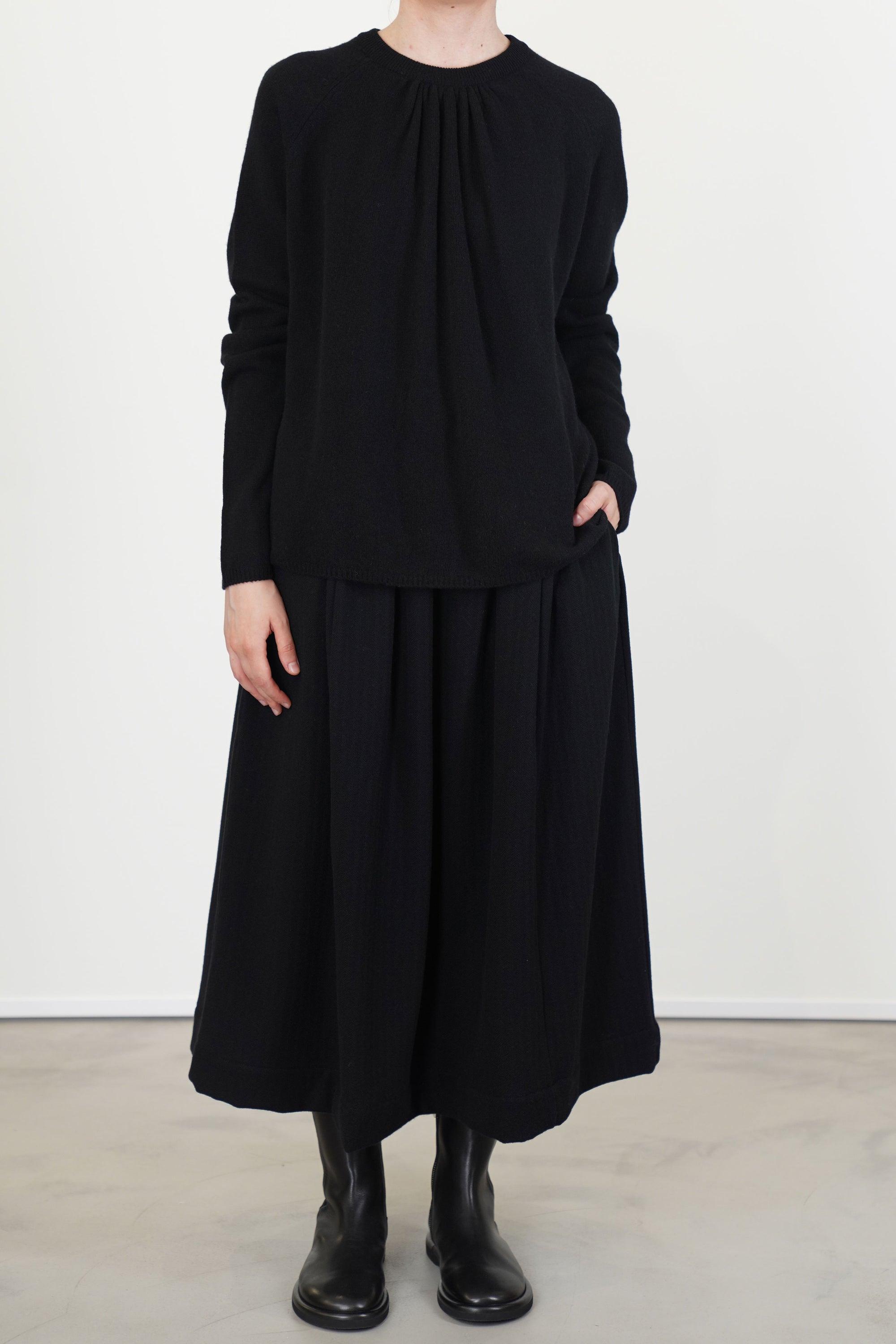 jennie jumper wool cashmere black