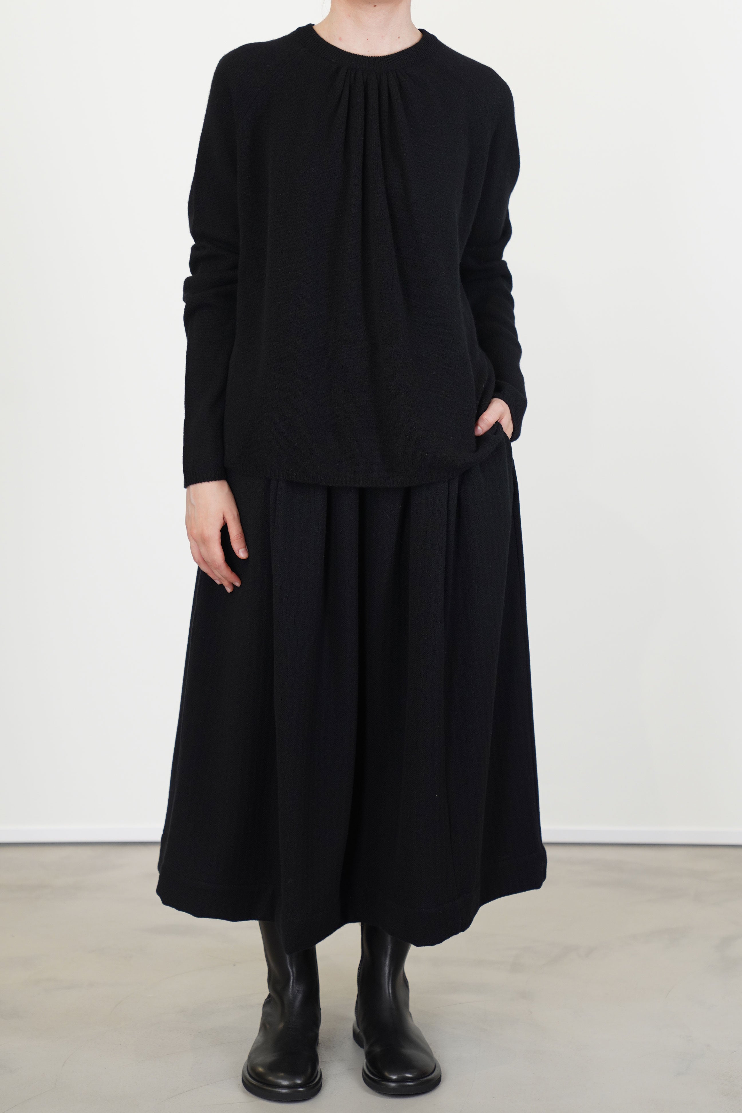 jennie jumper wool cashmere black