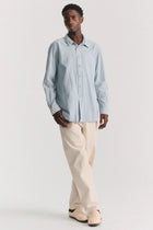 fabiano shirt blue stripe 26hc328