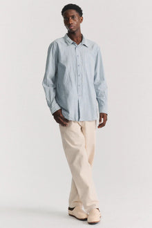 fabiano shirt blue stripe 26hc328