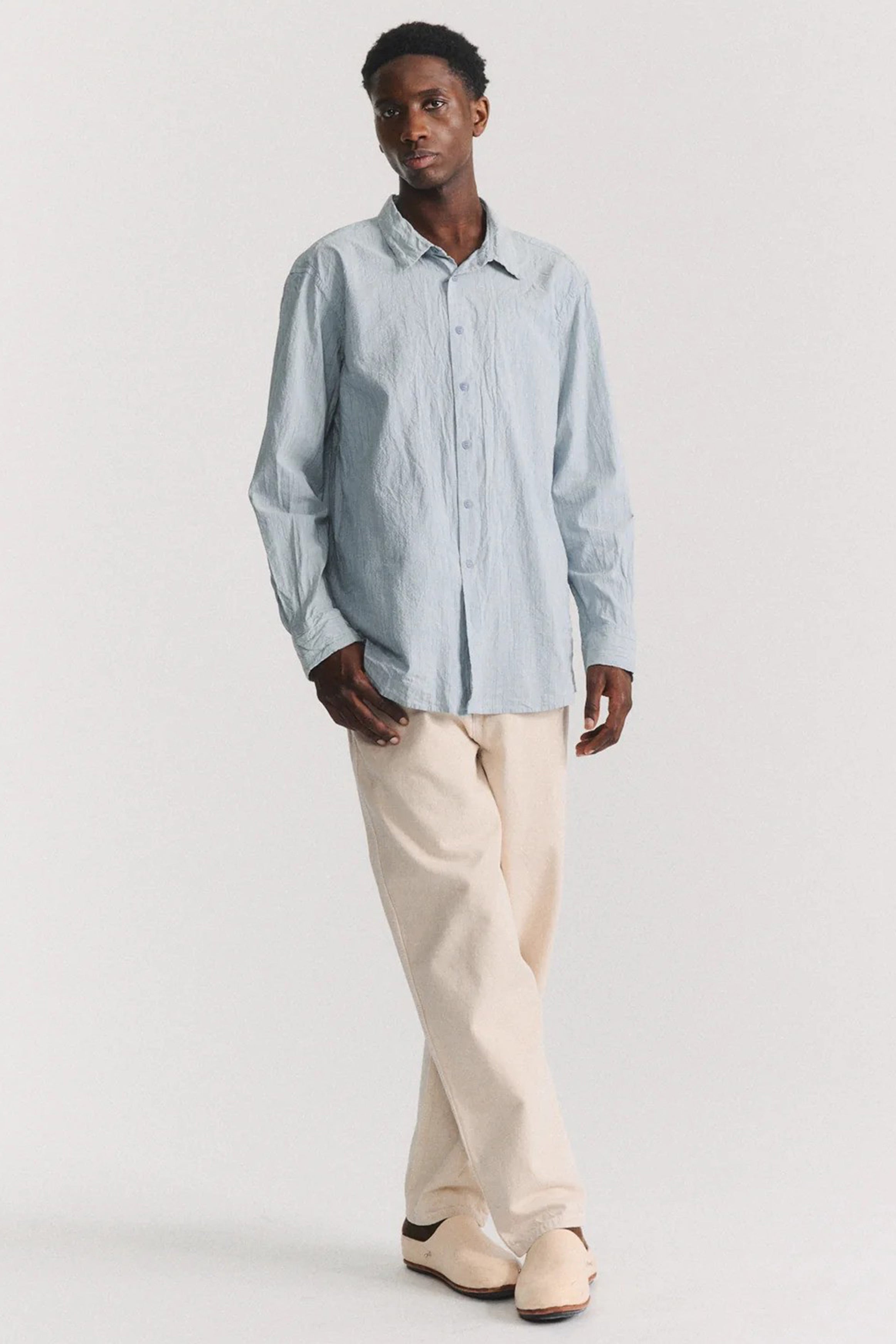 fabiano shirt blue stripe 26hc328