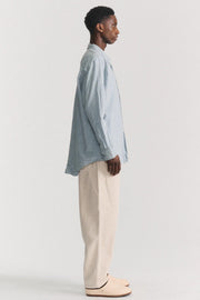 fabiano shirt blue stripe 26hc328