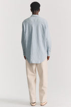 fabiano shirt blue stripe 26hc328