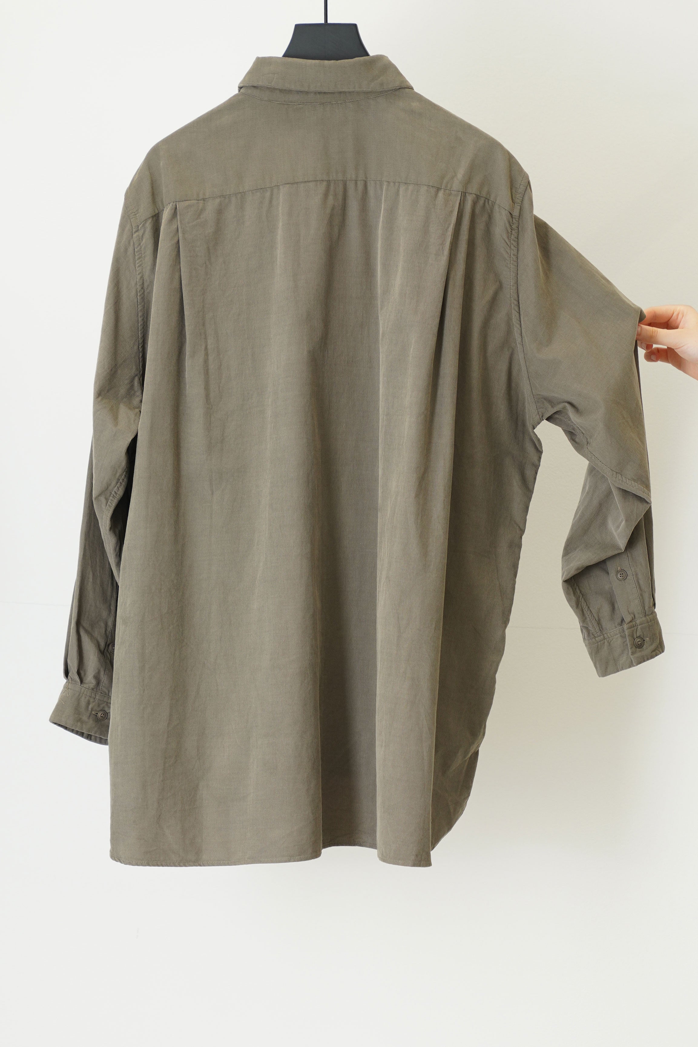 ikla shirt pin cord light khaki