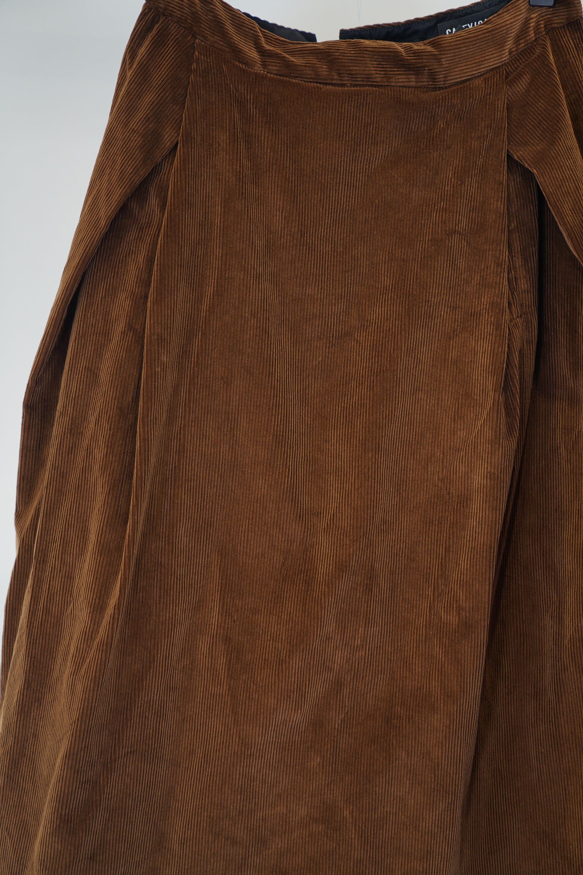 moon skirt cord tan