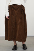 moon skirt cord tan