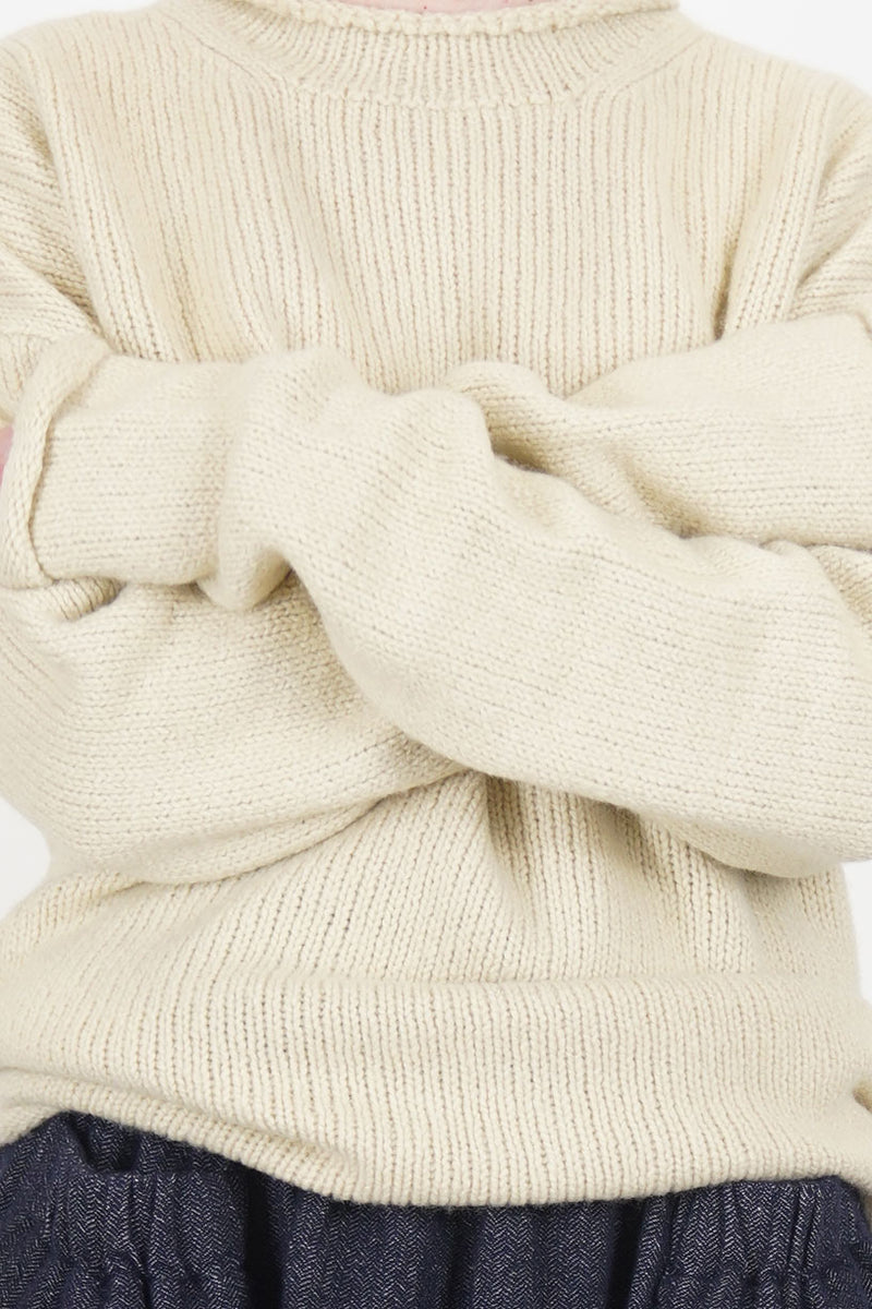 softy jumper wool cash oatmeal 25hk031