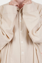 orsan shirt cash wool ecru orfc017
