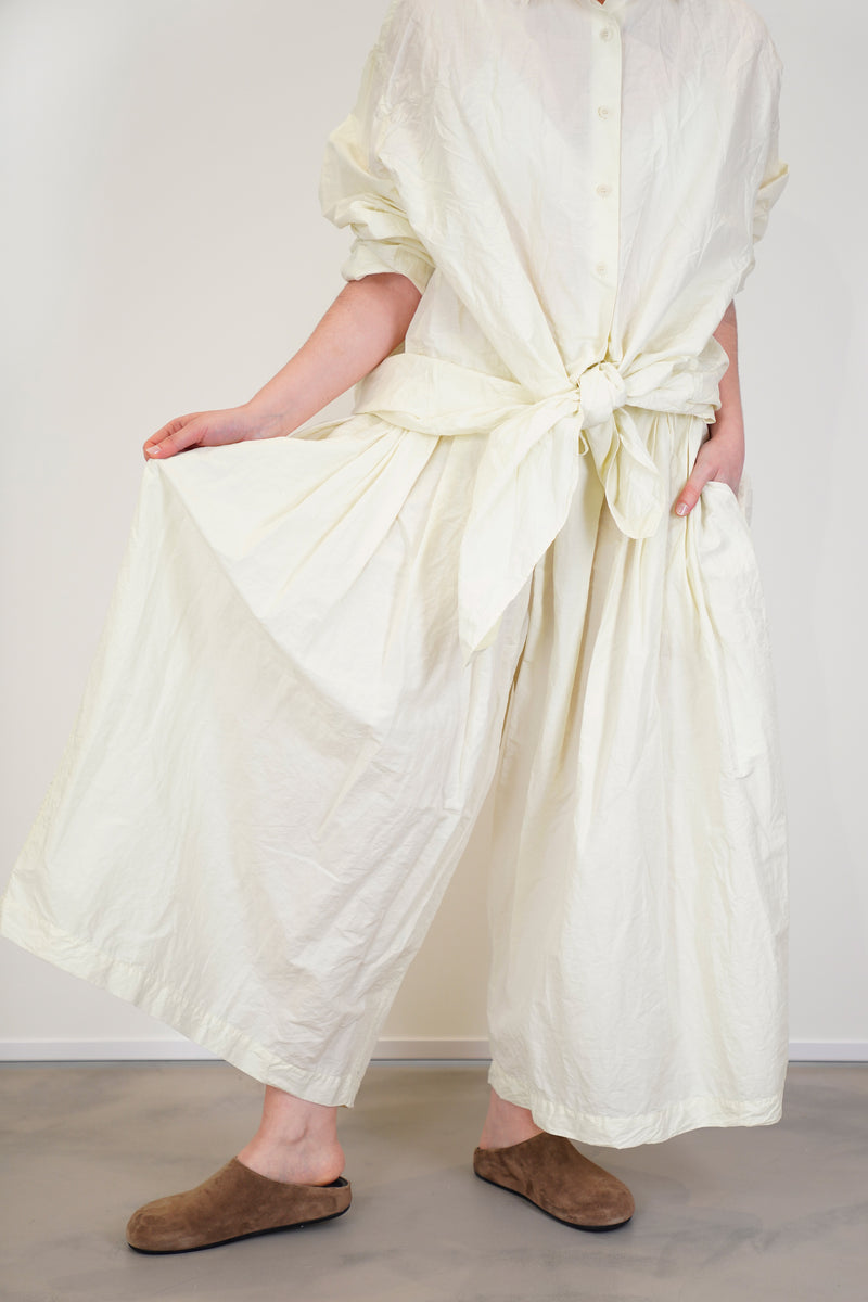 box pant light green