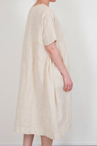 camisole dress jacquard white