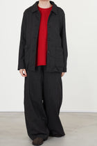 madix jacket indigo stripe brown