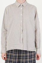 maria shirt flat stripe natural