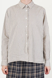 maria shirt flat stripe natural