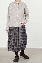 maria shirt flat stripe natural