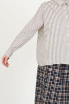 maria shirt flat stripe natural