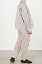 maria shirt flat stripe natural