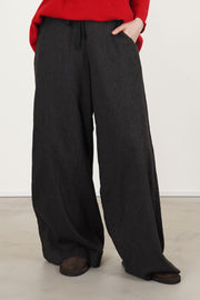maureen pant indigo stripe brown