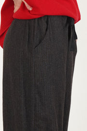 maureen pant indigo stripe brown