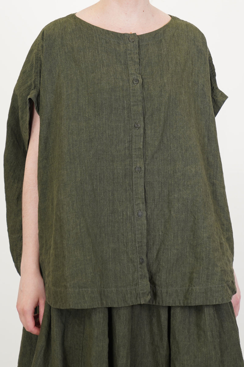 new francesca top khaki