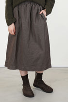 simple skirt toughy brown