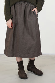 simple skirt toughy brown
