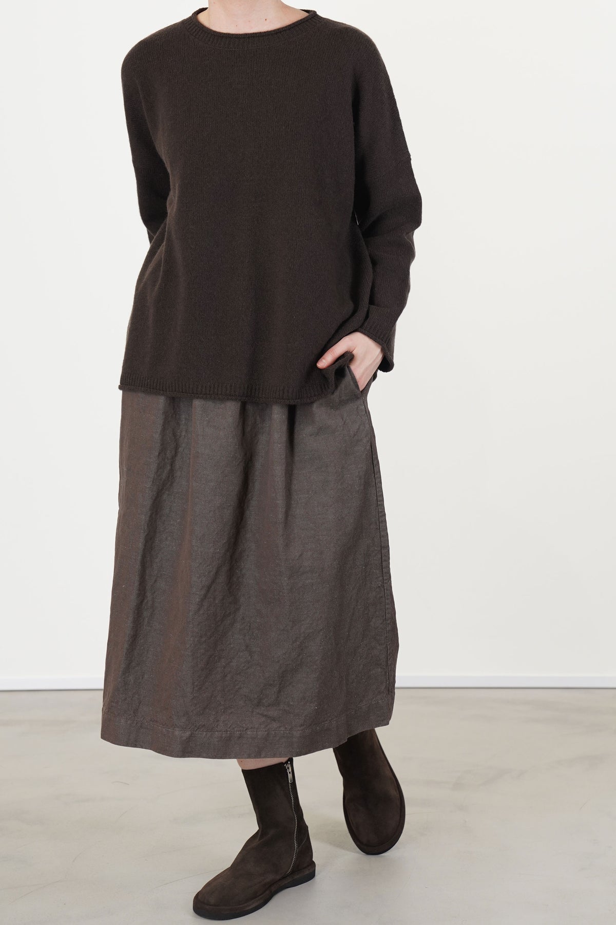 orsan jumper softy cash brown