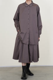 pi shirt cotton silk clay
