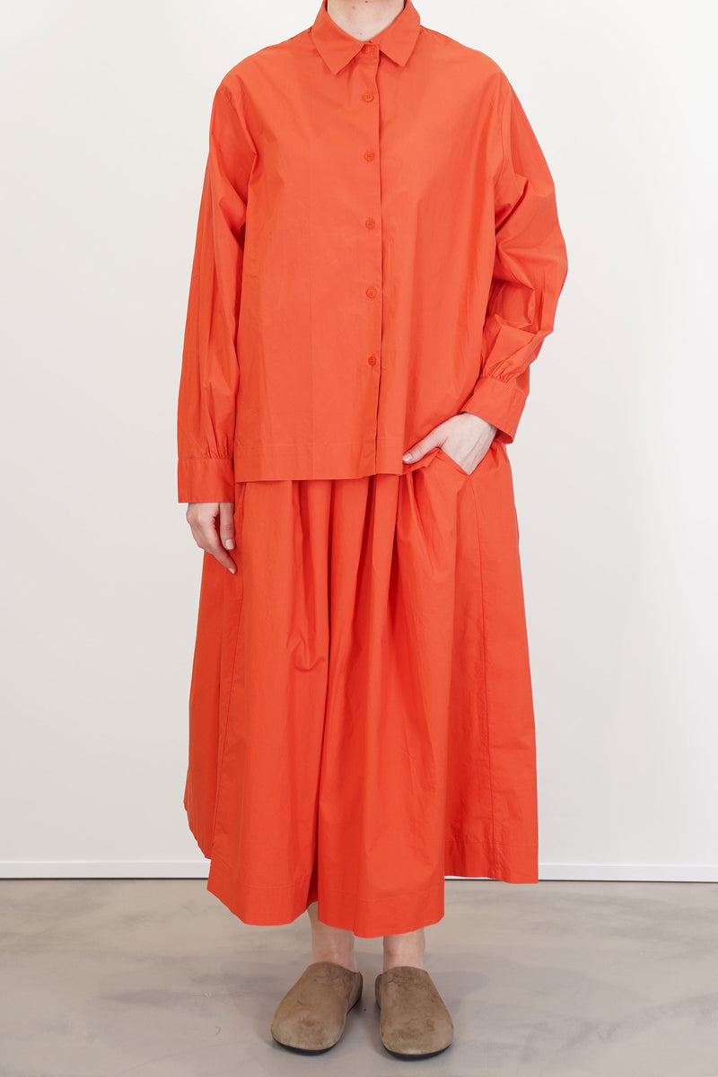 simple rideaux skirt light cotton fury