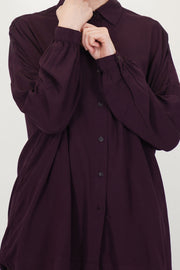 casey casey squarbi shirt berry detail cuff view