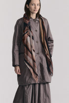 square scarf wool cashmere print 1