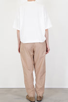 back view of casey casey tied sarouel pant cotton beige