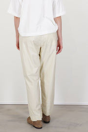 back view of casey casey tied sarouel pant cotton natural