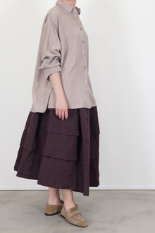 waga ls shirt silk dusty viola 26fc426