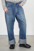 cs42-wp03 selvedge denim baggy cut vintage light