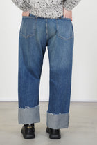 cs42-wp03 selvedge denim baggy cut vintage light