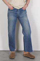 cs41-mp07 selvedge denim vintage ankle cut 10 year wash