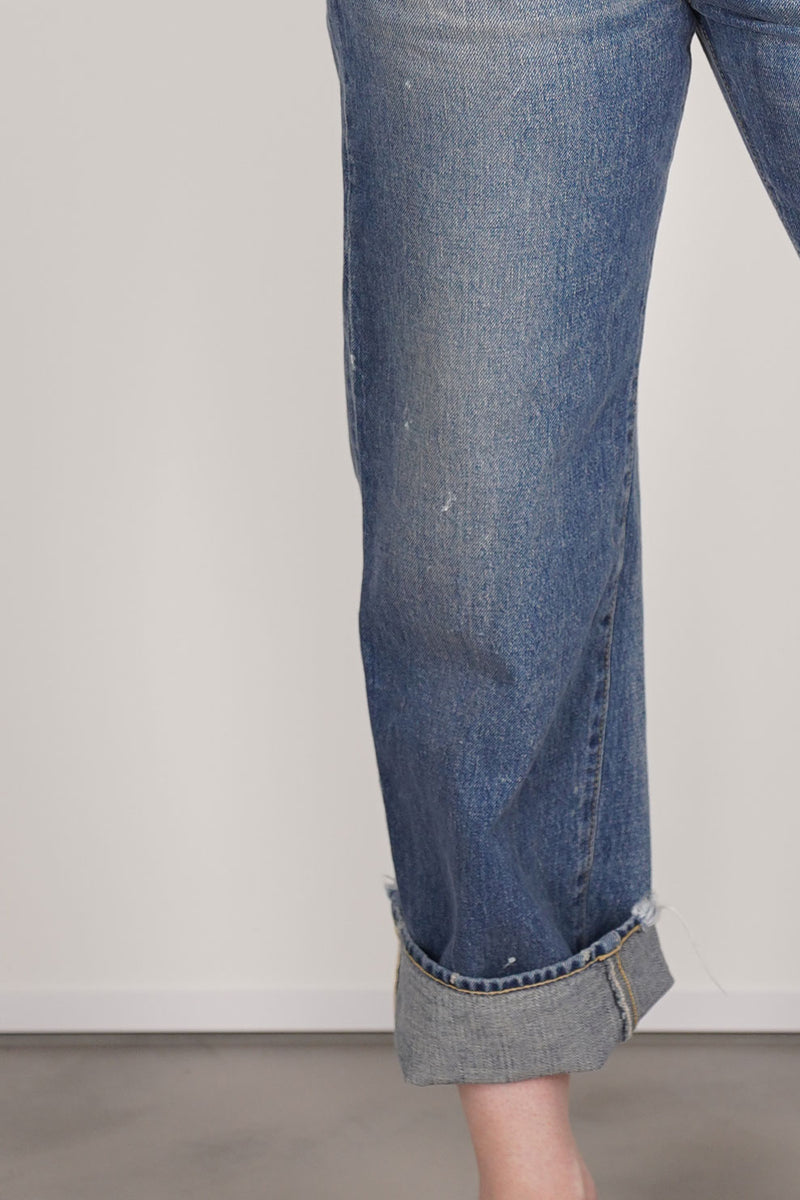cs41-mp07 selvedge denim vintage ankle cut 10 year wash