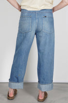 cs41-mp10b wide denim pants smoky light