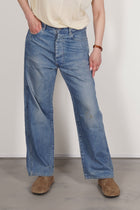 cs41-mp10b wide denim pants smoky light