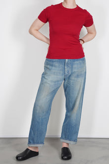 cs41-wp12 selvedge denim ranch pant work light blue